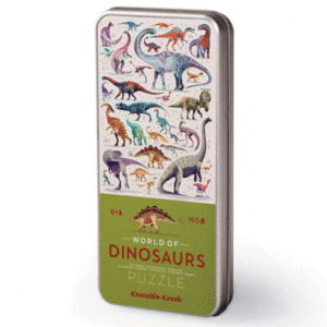 150 PCS TIN PUZZLE WORLD OF DINOSAURS