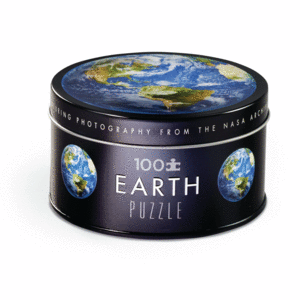 100-PIECE TIN NASA PUZZLES - EARTH