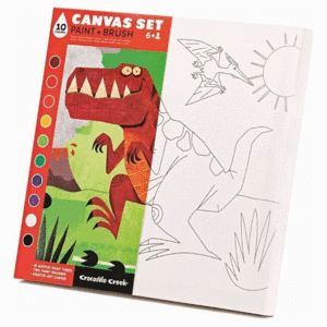 DINOSAUR CANVAS SET