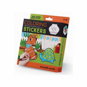 COLORING STICKERS PLAYFUL PETS