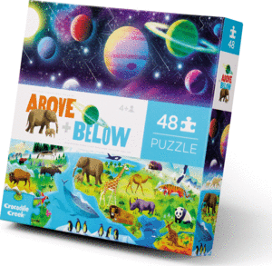 48 PCS ABOVE & BELOW PUZZLE EARTH & SPACE