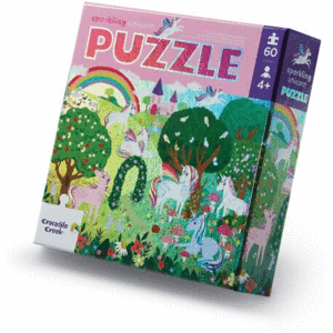 FOIL PUZZLE SPARKLING UNICORN 60 PIEZAS