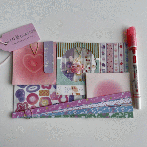 CUTE SCRAPBOOK KIT SIN OCASIÓN VARIADAS