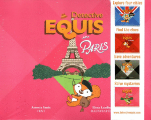 SET DE 4 LIBROS EN INGLÉS DEL DETECTIVE EQUIS
