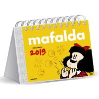 CALENDARIO DE ESCRITORIO: MAFALDA 2019 AMARILLO