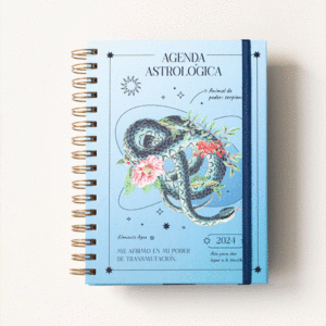 AGENDA ASTROLÓGICA 2024 SERPIENTE - AGUA