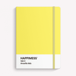 CUADERNO PUNTEADO - HAPPIMESS (AMARILLO FELIZ)