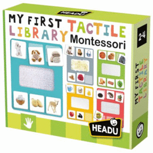 MY FIRST TACTILE LIBRARY MONTESSORI