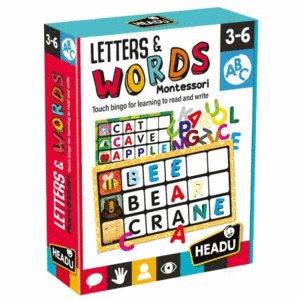 MONTESSORI TOUCH BINGO LETTERS & WORDS