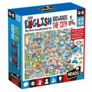 PUZZLE EASY ENGLISH 100 WORDS CITY
