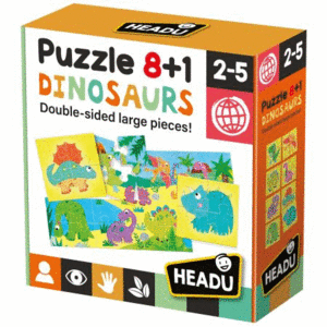 PUZZLE 8+1 DINOSAURS