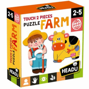 2 PIEZAS TOUCH PUZZLES FARM