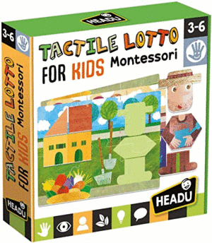 TACTILE LOTTO FOR KIDS MONTESSORI