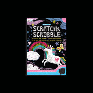 OOLY MINI KIT DE ARTE SCRATCH & SCRIBBLE FUNTASTIC FRIENDS