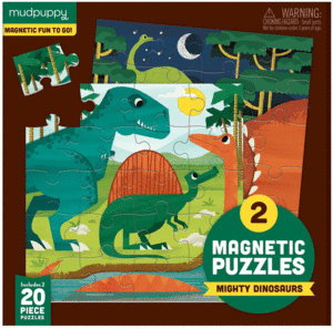 MIGHTY DINOSAURIOS MAGNÉTICA PUZZLE