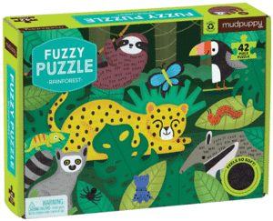 MUDPUPPY RAINFOREST FUZZY PUZZLE