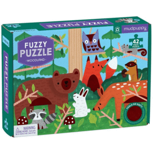 MUDPUPPY WOODLAND FUZZY PUZZLE