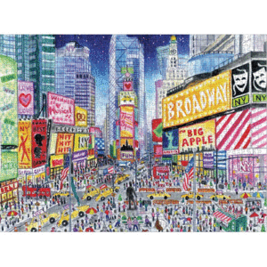 TIMES SQUARE - 1000 PIECE PUZZLE BY MICHAEL STORRINGS