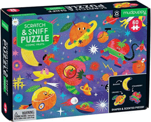 COSMIC FRUITS SCRATCH AND SNIFF PUZZLE (ROMPECABEZAS CON OLOR)