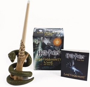 HARRY POTTER VOLDEMORT'S WAND WITH STICKER KIT: LIGHTS UP!