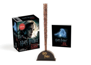 HARRY POTTER HERMIONE'S WAND WITH STICKER KIT: LIGHTS UP!