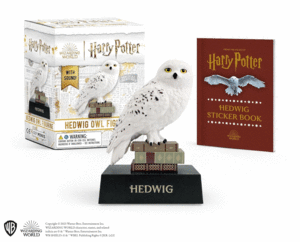 HARRY POTTER: HEDWIG OWL FIGURINE: WITH SOUND!