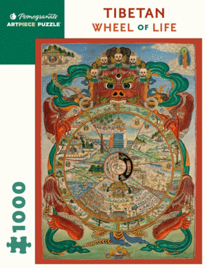 PUZZLE. TIBETAN WHEEL OF LIFE 1000 PIEZAS