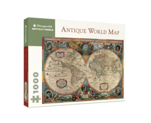 ANTIQUE WORLD MAP - 1000 PIECE PUZZLE