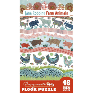 PUZZLE. JANE ROBBINS FARM ANIMALS 48 PIECES