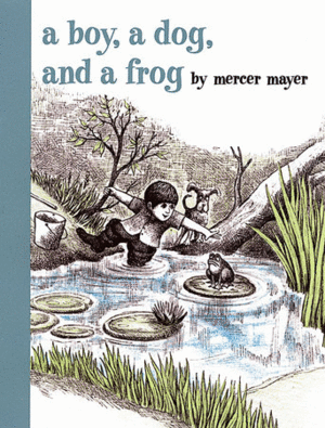 A BOY, A DOG AND A FROG
