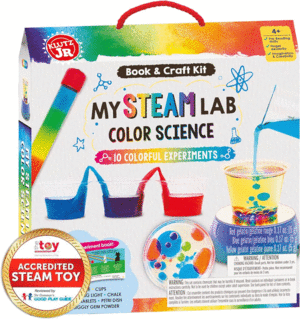 KLUTZ KIT DE CIENCIA DEL COLOR JR. MY STEAM LAB
