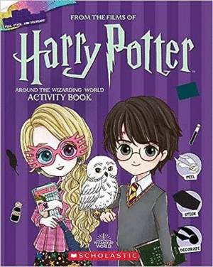 AROUND THE WIZARDING WORLD ACTIVITY BOOK (HARRY POTTER: FOIL WONDERS)