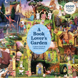 A BOOK LOVER'S GARDEN A 1000 PIECE JIGSAW PUZZLE