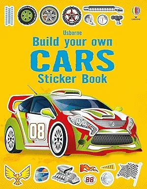 BUILD YOUR OWN CARS STICKER BOOK