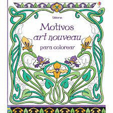 MOTIVOS ART NOUVEAU PARA COLOREAR