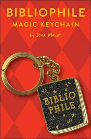 BIBLIOPHILE MAGIC KEYCHAIN