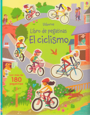 LIBRO DE PEGATINAS EL CICLISMO - USBORNE