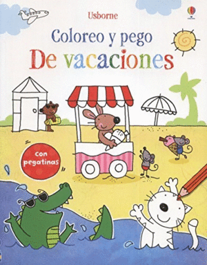 COLOREO Y PEGO DE VACACIONES