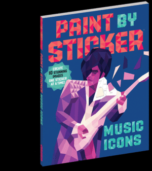 PAINT BY STICKER: MUSIC ICONS