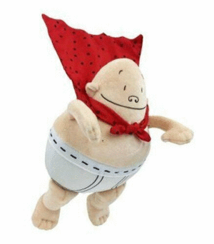 CAPTAIN UNDERPANTS DOLL