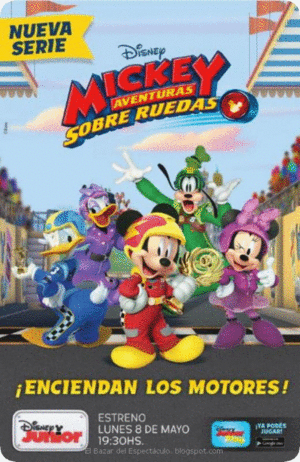 MICKEY AVENTURAS SOBRE RUEDAS