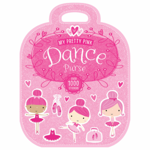 MY PINK PURSE BOOK WITH BALLERINA STICKERS