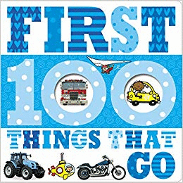 FIRST 100 THINGS THAT GO (BOOK BLUE)