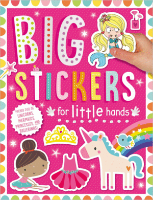 BIG STICKERS FOR LITTLE HANDS PINK