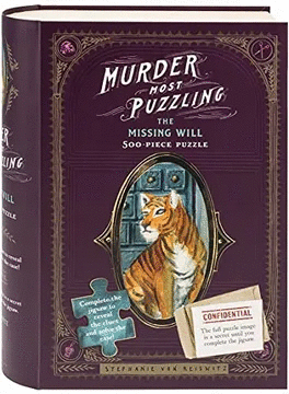 MURDER MOST PUZZLING. THE MISSING WILL 500-PIECE
