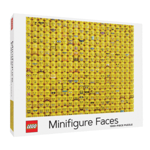 LEGO MINIFIGURE FACES 1000-PIECE PUZZLE