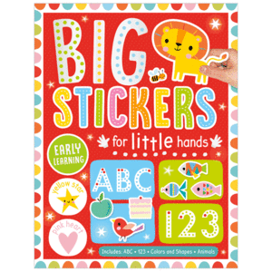 BIG STICKERS FOR LITTLE HANDS EARLY LEARNING