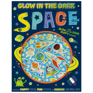 PUFFY STICKERS GLOW IN THE DARK SPACE ACTIVITY BOOK