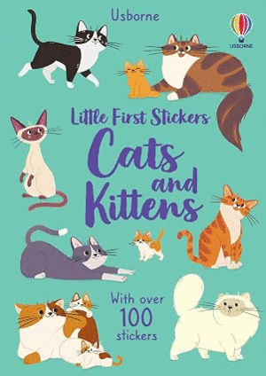 LITTLE FIRST STICKERS CATS AND KITTENS.
