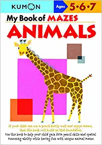 MY BOOK OF MAZES:  ANIMALS